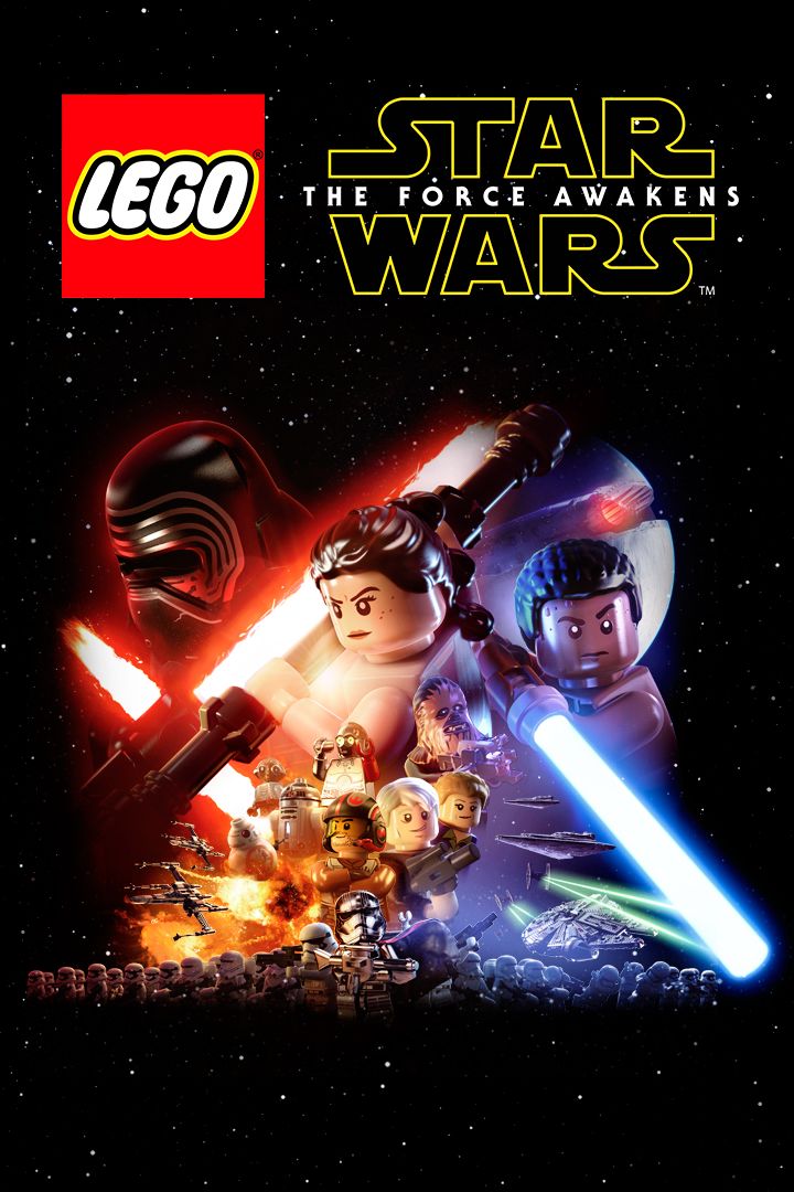 LEGO Star Wars The Force Awakens box art for Xbox One